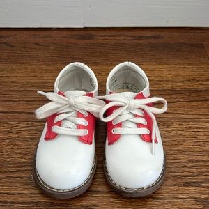 Footmates Pink Saddle Shoes